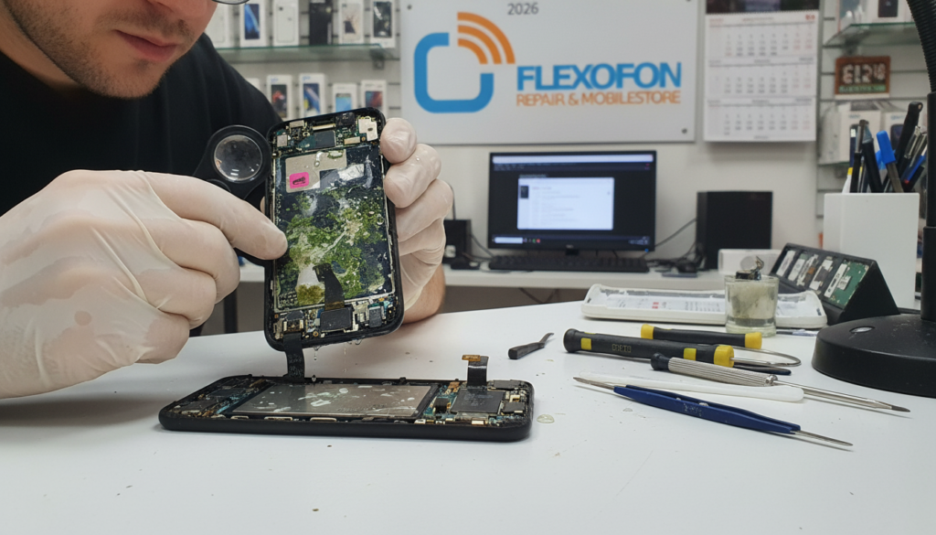 Smartphone Wasserschaden 2026: Erste Hilfe, Reparaturkosten und Rettungschancen